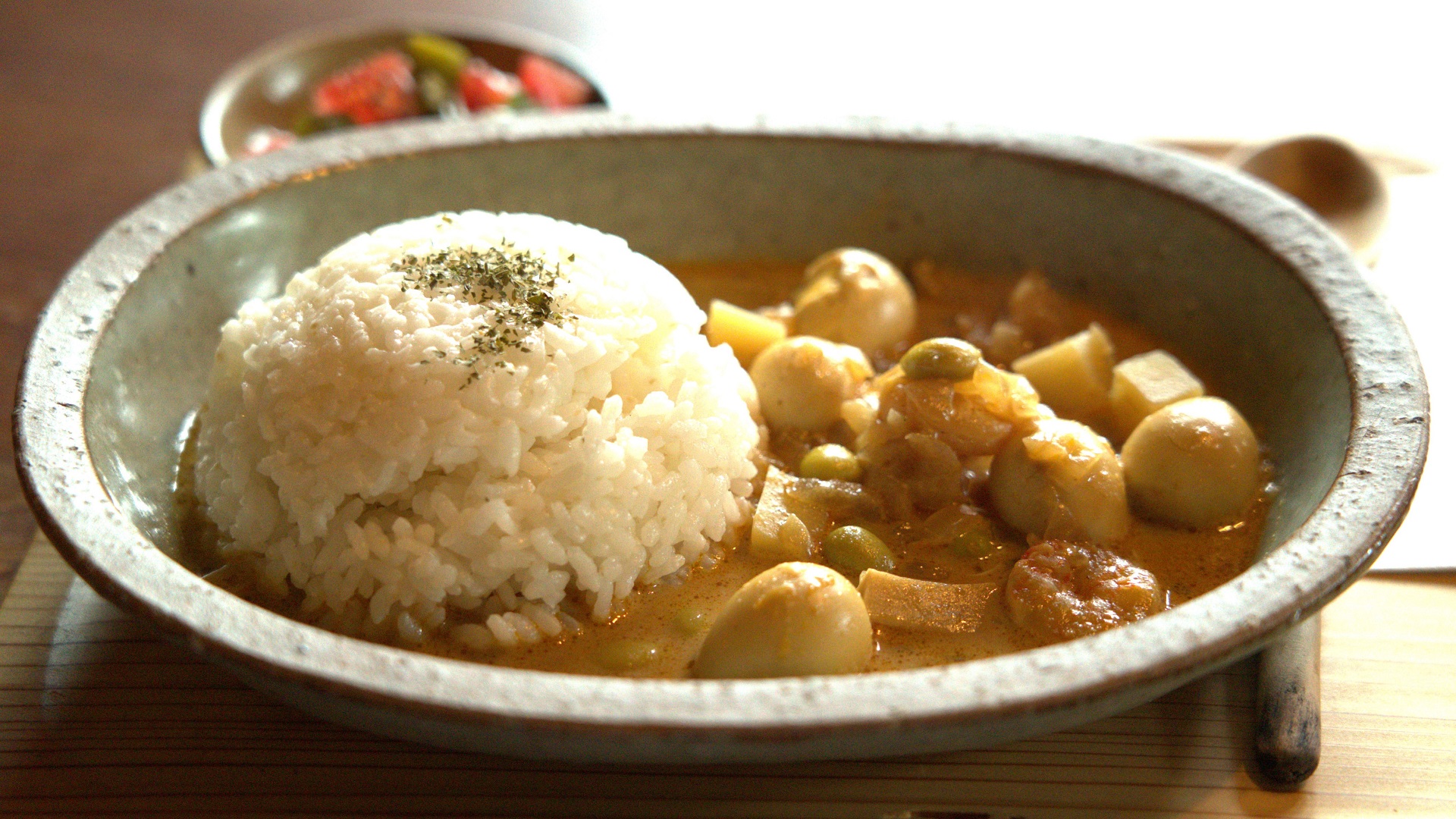 山小屋カフェカレー